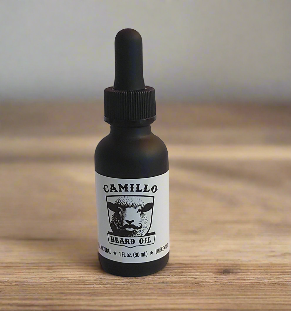 Camillo- Natural Beard Oil (Unscented)