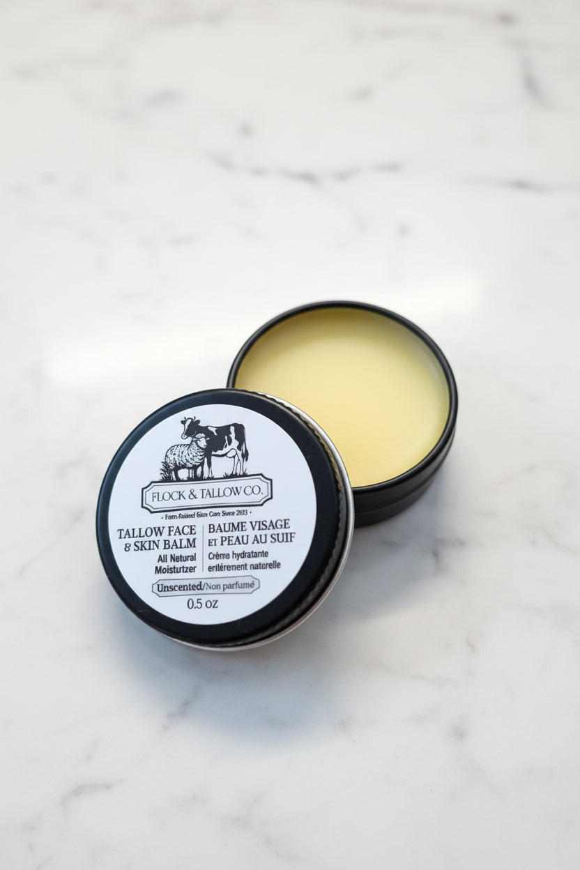 Tallow Travel Tin .5oz (Unscented)