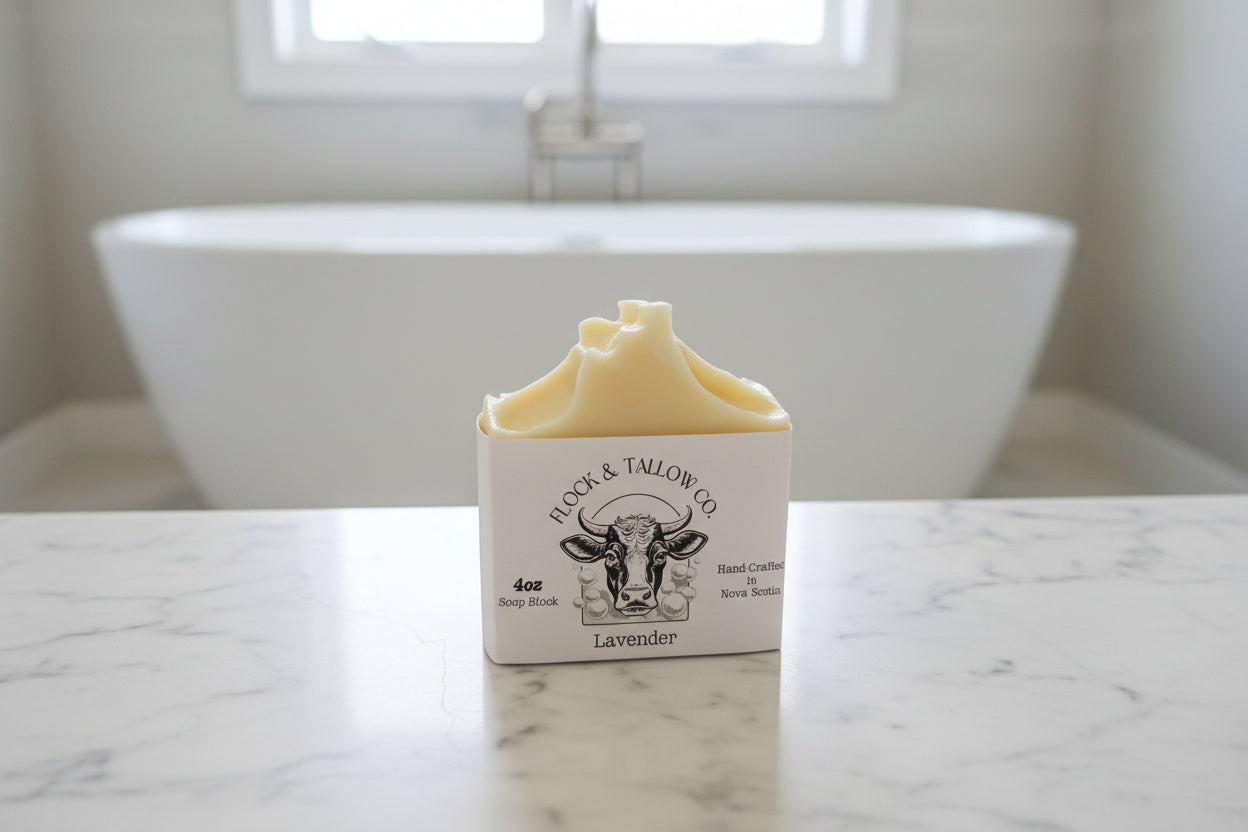 Tallow Soap Block (Lavender)