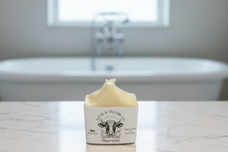 Tallow Soap Block (Peppermint)