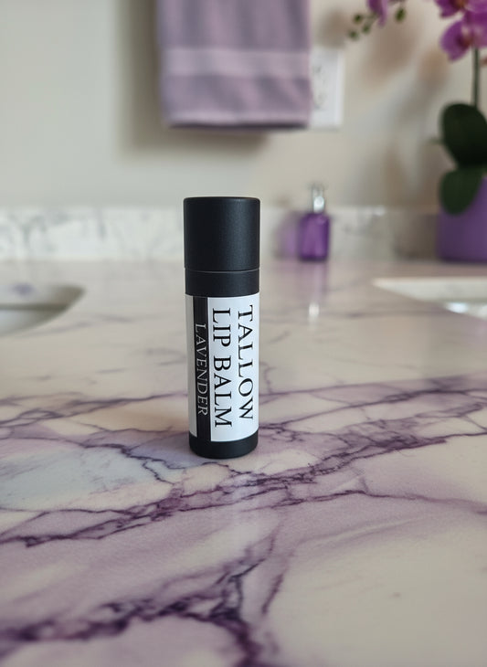Tallow Lip Balm (Lavender)