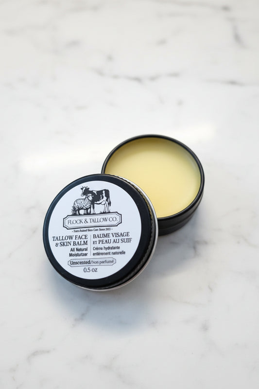 Tallow Travel Tin .5oz (Unscented)