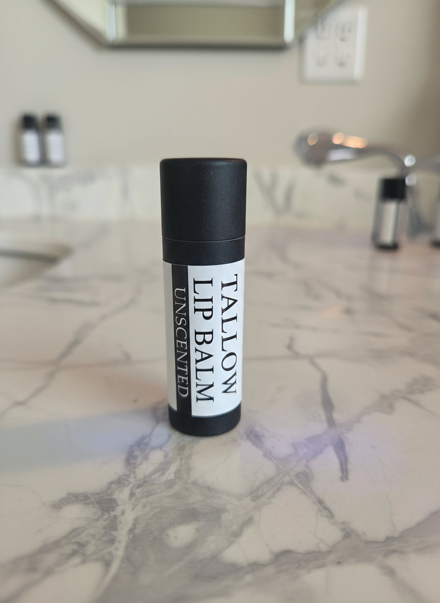 Tallow Lip Balm (Unscented)
